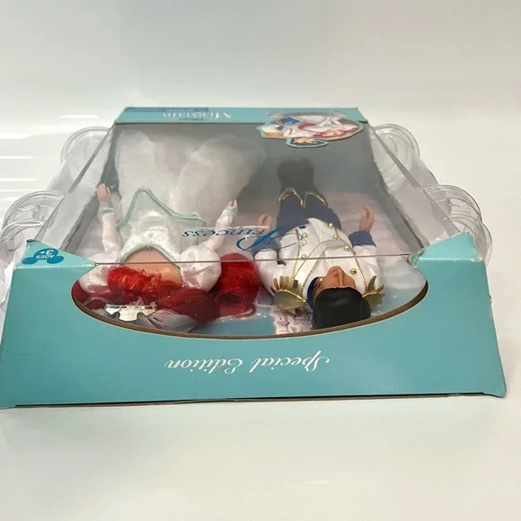 Disney Princess Classic Doll Collection The Little Mermaid Ariel and Eric, NIB